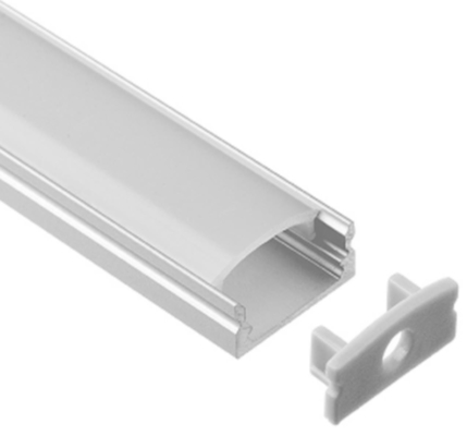 Aviación de aluminio del perfil de la luz de Milewood LED 6063 17.3x7m m