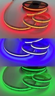 La tira de la MAZORCA de Milewood RGB LED rápida enviando 24 voltios Rgb llevó la tira IP20