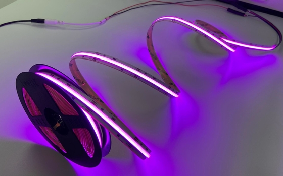 Anchura de 12VDC Rgb Flex Led Strips IP20 12m m para el restaurante interior