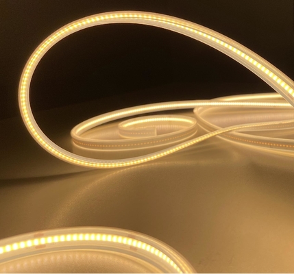 Anchura flexible impermeable de la luz de tira de la MAZORCA de la protuberancia IP65 del silicio 8m m