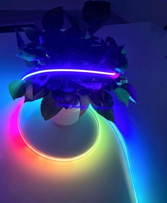 IP65 que el pixel flexible Rgb de la MAZORCA llevó el silicio de la tira envolvió los 27w/m