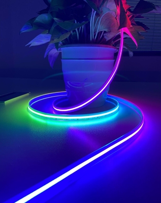 Luz de tira flexible del Rgb de la mazorca del pixel IP65 envuelto silicio