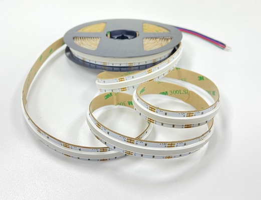 La tira de la MAZORCA de Milewood RGB LED rápida enviando 24 voltios Rgb llevó la tira IP20