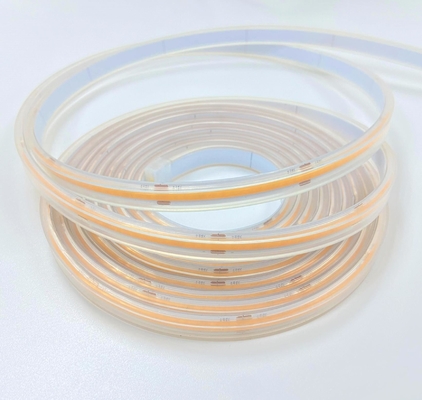 Luz de tira de la MAZORCA LED de la prenda impermeable de la protuberancia del silicio IP68 24V flexible