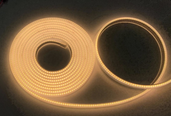 Luz de tira de la MAZORCA LED de la prenda impermeable de la protuberancia del silicio IP68 24V flexible
