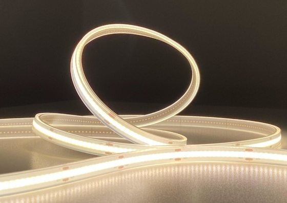 Luz de tira de la MAZORCA LED de la prenda impermeable de la protuberancia del silicio IP68 24V flexible