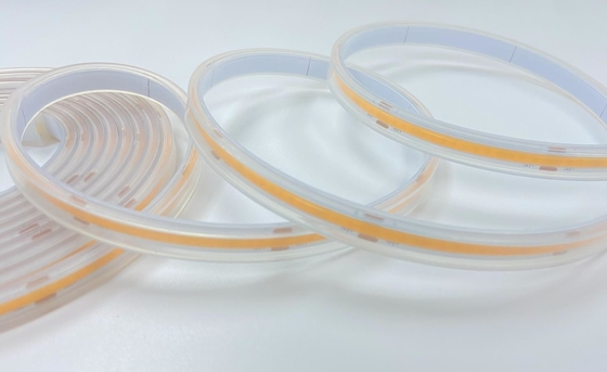 La tira sólida DC24V Ip68 de la MAZORCA LED de Wateproof de la protuberancia del silicio llevó luces de tira