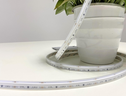 IP65 que el pixel flexible Rgb de la MAZORCA llevó el silicio de la tira envolvió los 27w/m