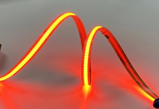 Tira llevada MAZORCA flexible amarilla de oro 1800K