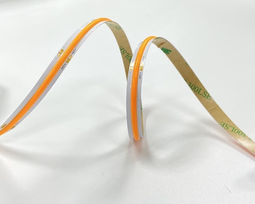Tira llevada MAZORCA flexible amarilla de oro 1800K