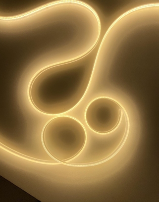 IP65 protuberancia flexible Dotless del silicio de la luz de tira de la MAZORCA LED