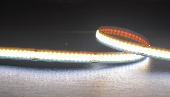 Blanco dinámico de la tira de la MAZORCA LED de IP20 CAT Doul Line Flexible