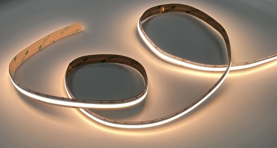 CAT Led Strip Cob blanca dinámica, iluminación de tira de la mazorca de 24V DC