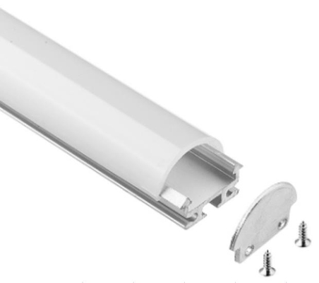 V0 llevó la aleación de aluminio de aluminio de la aviación 6063 de la protuberancia 18,58 x 15 milímetros
