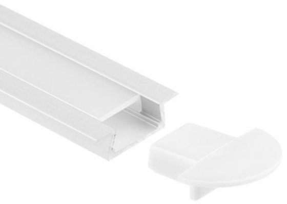 El perfil de aluminio de la luz de 6063 LED ahuecó el soporte 21,7 x 5.7m m