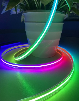 Luz de tira flexible del Rgb de la mazorca del pixel IP65 envuelto silicio