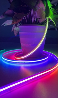 Luz de tira flexible del Rgb de la mazorca del pixel IP65 envuelto silicio
