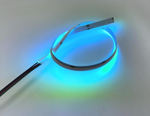 La luz de tira de emisión lateral de la MAZORCA del RGB LED 10w 24V DC 378 salta