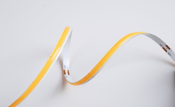 Luz 24V flexible los 8w/M de la cinta de la MAZORCA del PWB LED del Super Slim 5m m