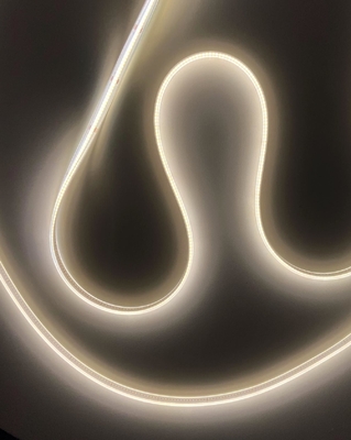 la mazorca de la protuberancia IP65 del silicio de la tira de la MAZORCA 24V LED del 10w/m llevó la tira flexible