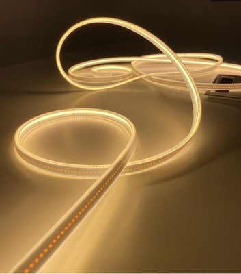la mazorca de la protuberancia IP65 del silicio de la tira de la MAZORCA 24V LED del 10w/m llevó la tira flexible
