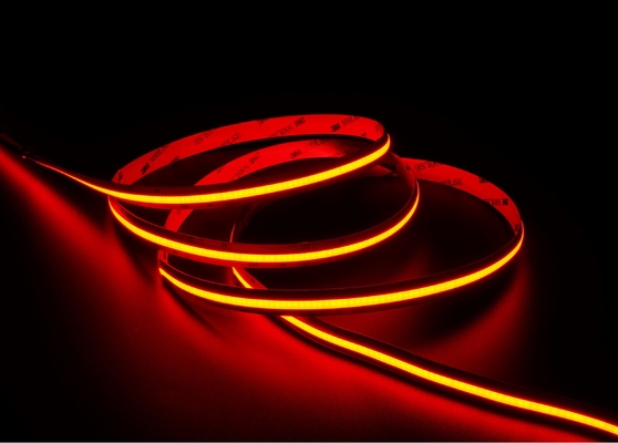 La decoración de gama alta 24v Rgb de la tira 55.5m m de la MAZORCA del LED RGB llevó la cinta